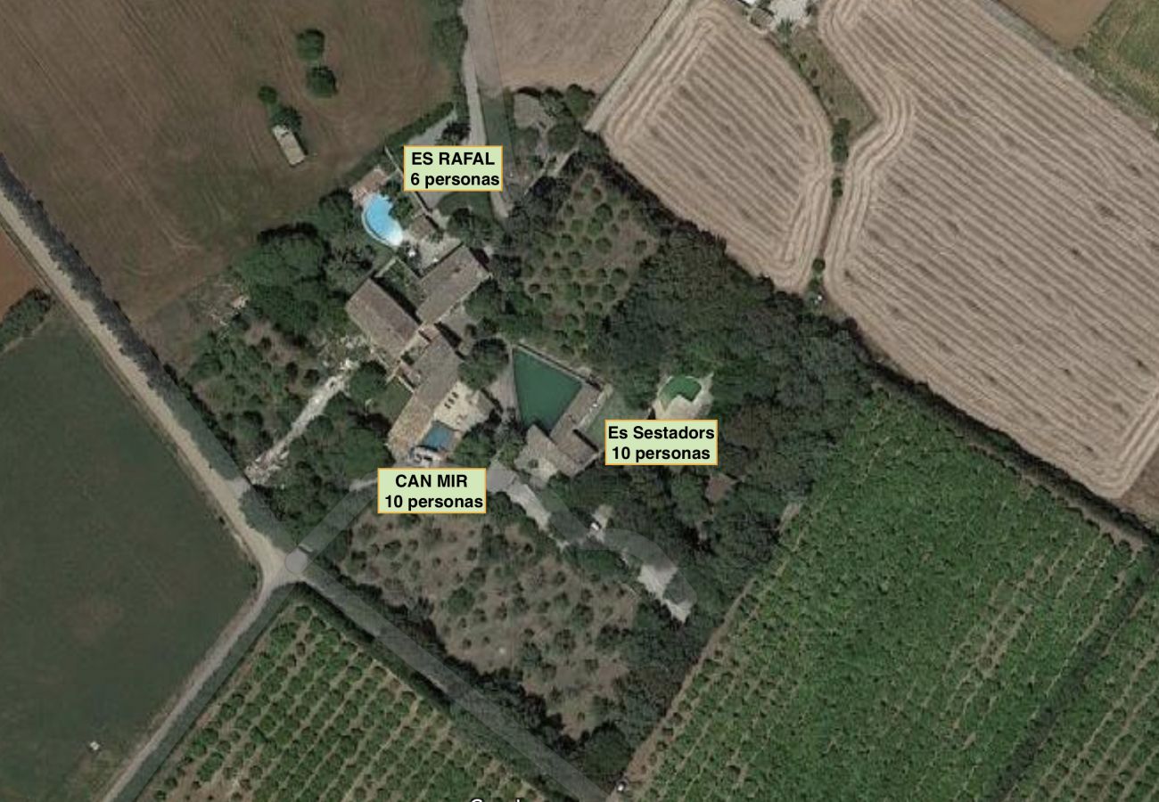 Finca in Buger - Cases de Buger - 31 Personen - Tu Finca Mallorca