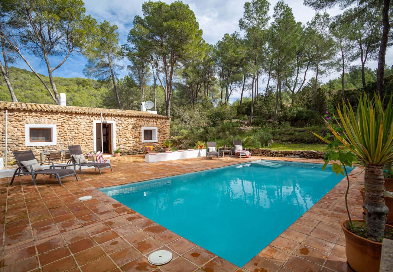 Ferienhaus in Santa Gertrudis - Can Font Ibiza - Ferienhaus in Santa Gertrudis