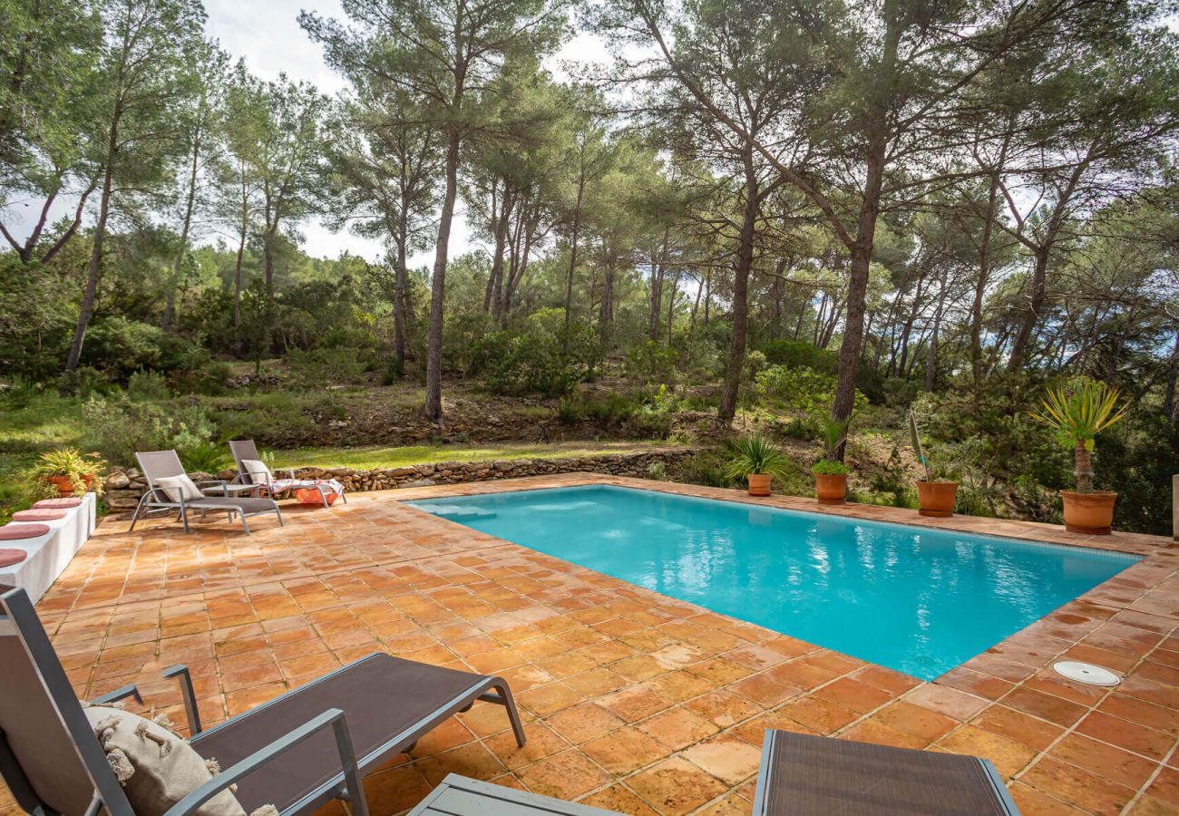 Ferienhaus in Santa Gertrudis - Can Font Ibiza - Ferienhaus in Santa Gertrudis