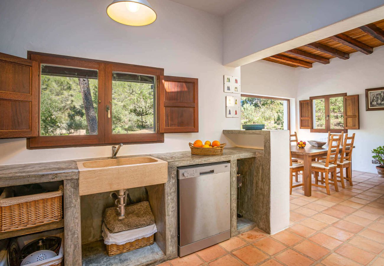 Ferienhaus in Santa Gertrudis - Can Font Ibiza - Ferienhaus in Santa Gertrudis