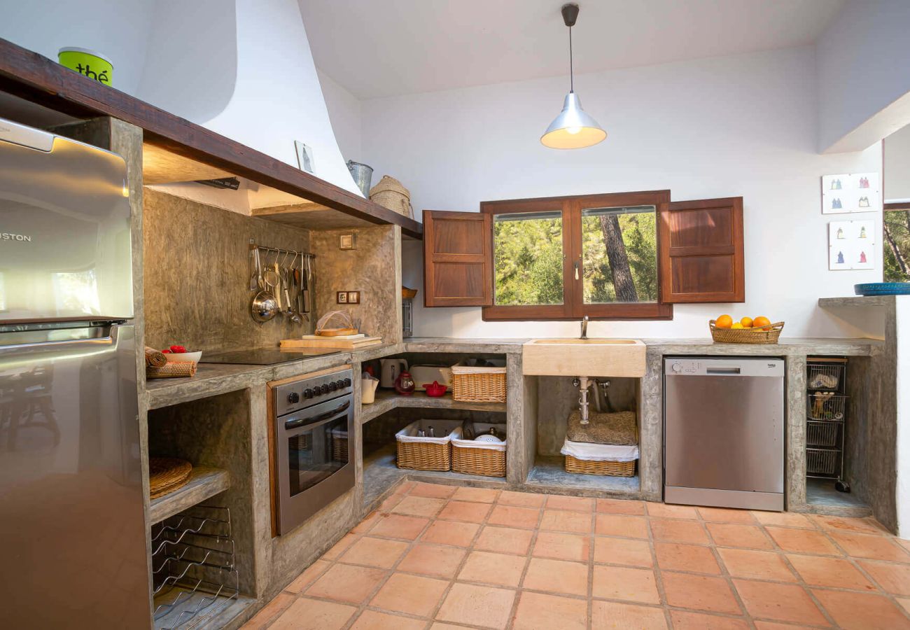 Ferienhaus in Santa Gertrudis - Can Font Ibiza - Ferienhaus in Santa Gertrudis