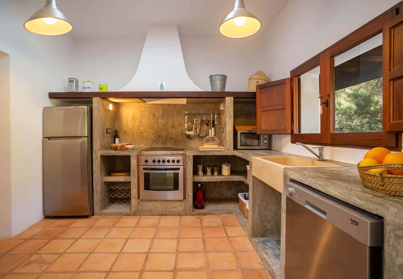 Ferienhaus in Santa Gertrudis - Can Font Ibiza - Ferienhaus in Santa Gertrudis