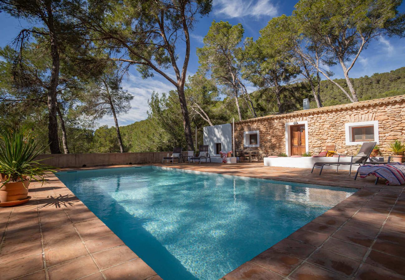 Ferienhaus in Santa Gertrudis - Can Font Ibiza - Ferienhaus in Santa Gertrudis