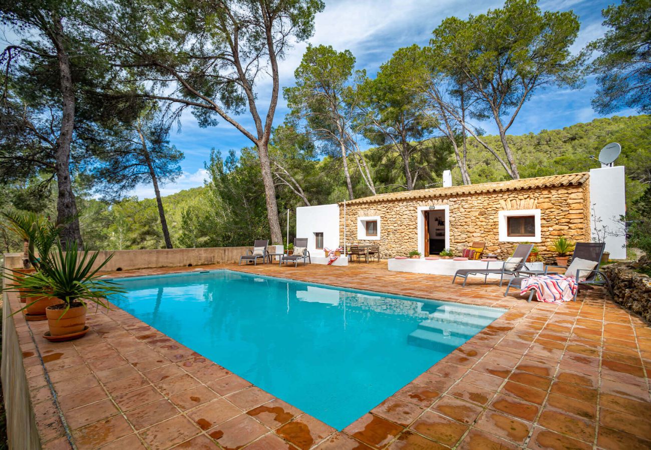 Ferienhaus in Santa Gertrudis - Can Font Ibiza - Ferienhaus in Santa Gertrudis